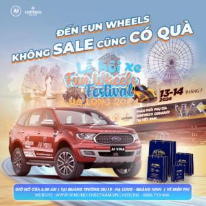 Công ty AI VINA - Đơn Vị Đồng Hành chương trình FUN WHEELS FESTIVAL - Hạ Long 2024